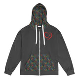 GLT Olympic Zip Hoodie (Dark Grey)