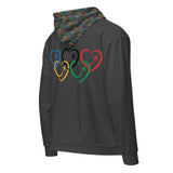 GLT Olympic Zip Hoodie (Dark Grey)