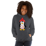 Girls LOVE Travel Penguin Unisex Hoodie